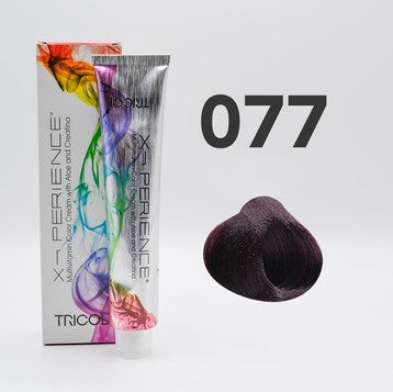 Tricol Xperience - Permanente HaarVerf - 077 - Paars - 100 ml