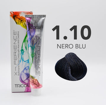 Tricol Xperience – Permanente Haarverf – 1.10 – Blauw Zwart – 100 ml