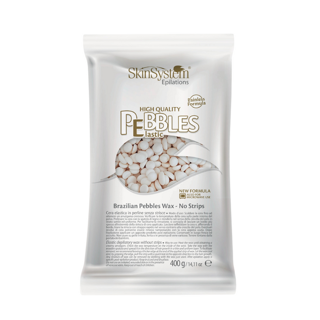 SkinSystem Pebbles Ontharingswax - Vanille Crème 400g