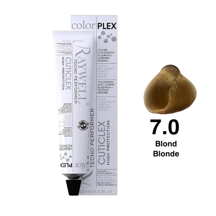 Raywell ColorPlex - Permanente HaarVerf - 7.0 - Blond -100 ml