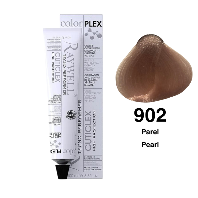 Raywell ColorPlex - Permanente HaarVerf - 902 - Parel -100 ml