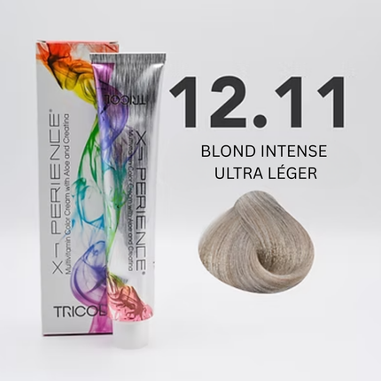 Tricol Xperience – Permanente Haarverf – 12.11 – Intens Ultra Licht Blond – 100 ml