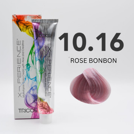 Tricol Xperience - Permanente Haarverf - 10.16 - Roze Bonbon - 100 ml