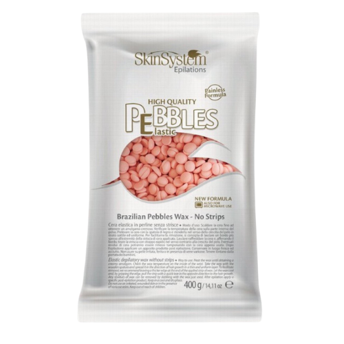SkinSystem Pebbles Ontharingswax - Roze Crème 400g