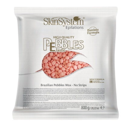SkinSystem Pebbles Ontharingswax - Roze Crème 800g