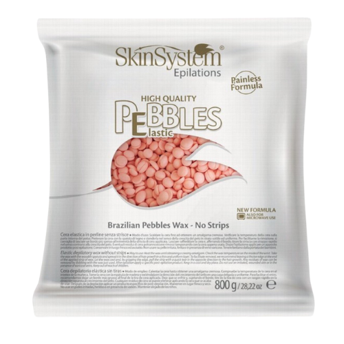 SkinSystem Pebbles Ontharingswax - Roze Crème 800g