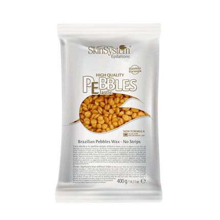 SkinSystem Pebbles Hair Removal Wax - Golden Cream 400g