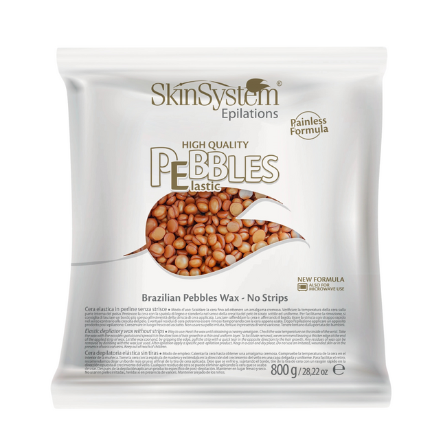 SkinSystem Pebbles Ontharingswax - Bronzen Crème 800g