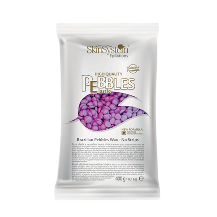 SkinSystem Pebbles Ontharingswax - Violette Crème 400g