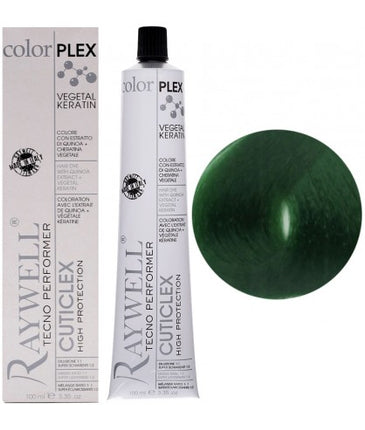 Raywell ColorPlex - Permanente HaarVerf - 02 - Groente - 100 ml
