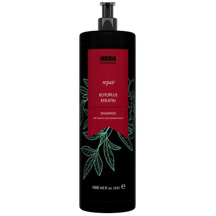 INVIDIA BOTOPLUS Herstellende Shampoo voor Beschadigd Haar 1000ml